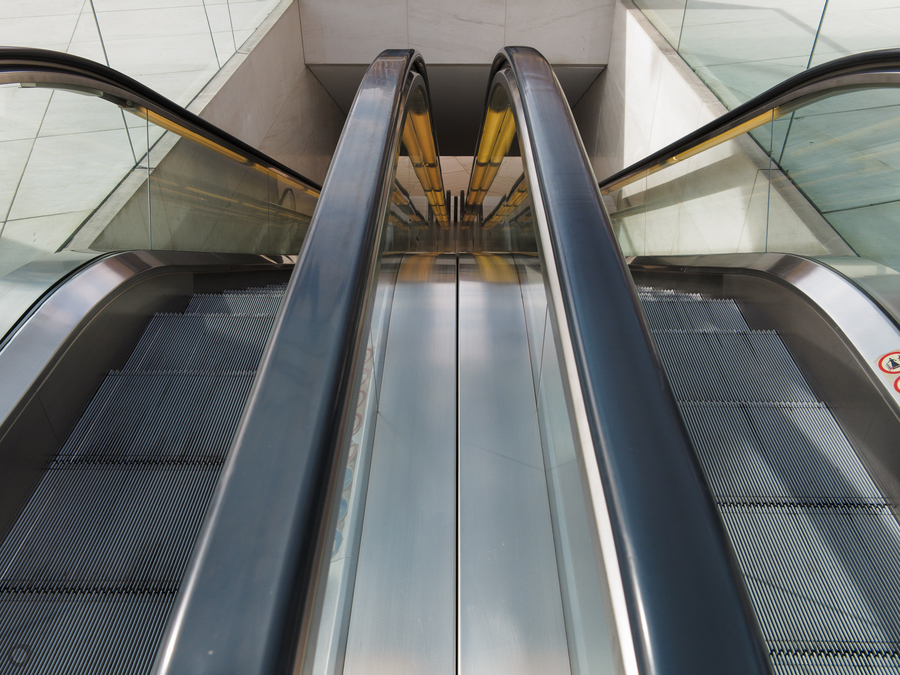 Mechanic Stairs Caixa Forum Barcelona