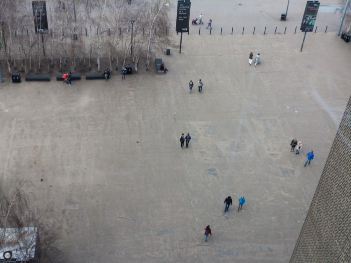 View From The Restaurant at the Tate Modern Museum in London